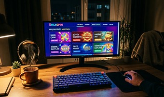 OnlySpin Masaüstü Bilgisayardan Erişim