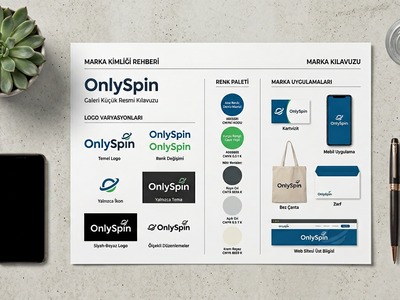 OnlySpin Marka Logosu ve Kimlik Görseli