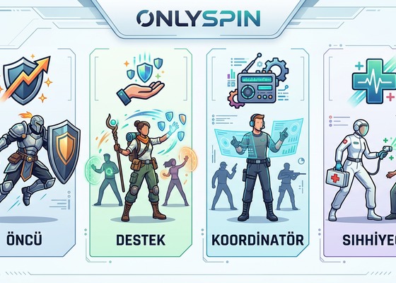 OnlySpin Takım Rolleri ve Strateji Rehberi